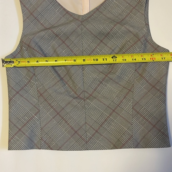 Rebecca Taylor Crosshatch Sleeveless Top - Women’s Size 8 - Picture 6 of 7